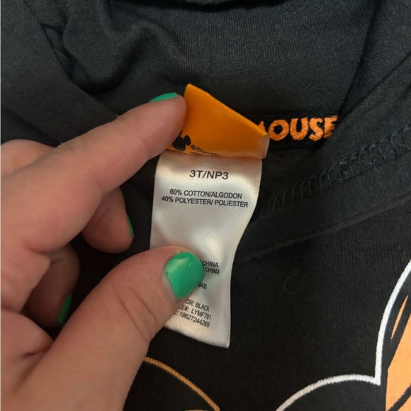 Toddler Girl Minnie Mouse Holiday Fall Halloween Pullover Hoodie Sweater size 3T - Picture 3 of 5